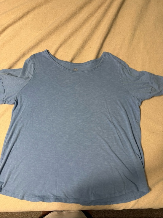 Cato Tops - Cato Light Blue Short Sleeve Women's Tee
